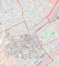Carte de Mulhouse centre ville