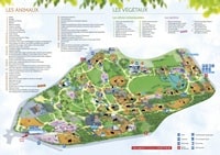 Plan du zoo de Mulhouse carte