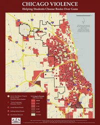 carte Chicago pauvreté