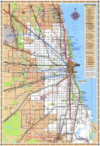 carte Chicago trains