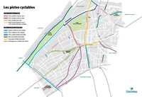 Carte vélo Colombes