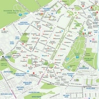 Carte de Delhi avec le quartier des ambassades Channkyapuri