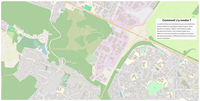 Carte colline Elancourt accès