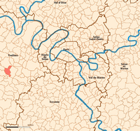 Carte localisation Elancourt Île-de-France