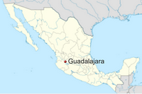 Localisation Guadalajara
