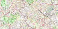 carte Rome rues hôpitaux Vatican Colisée