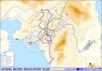 carte métro Athènes