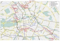 carte mur de Berlin