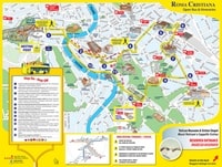 carte touristique Rome circuit bus monuments