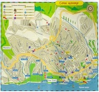 carte Sotchi rues informations