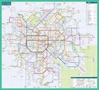 plan transports Bruxelles métro tram bus trains