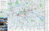 carte Berlin rues routes transports