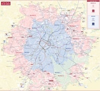 carte Bruxelles réseau transport BRUPASS BRUPASSXL