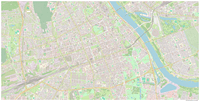 Grande carte Varsovie centre