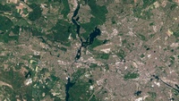 Photo satellite de Berlin