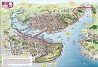 carte centre Istanbul bâtiments dessinés