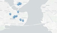 carte Istanbul fontaines eau