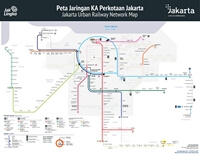 carte Jakarta métro train