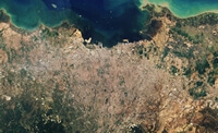 image photo satellite Jakarta