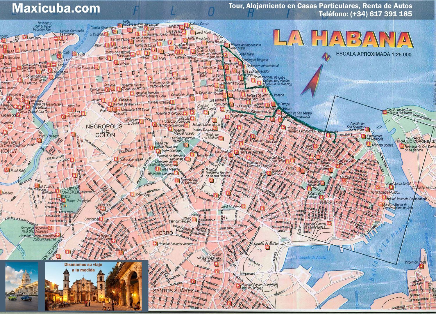 Cartograffr Cuba La Havane