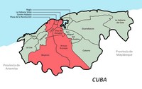 Carte de La Havane avec les quartiers
