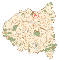 Carte le Bourget Seine-Saint-Denis