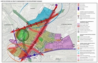 Carte Bourget projet aménagement développement durable