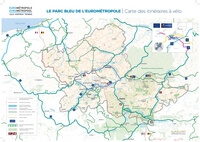 Carte Lille vélo piste cyclable