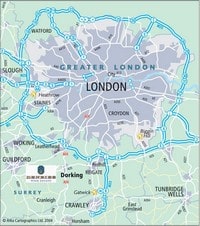 Carte du Grand Londres