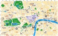 Carte de Londres