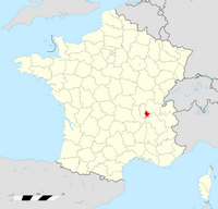 Carte Lyon localisation