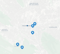 Localisation Monterrey