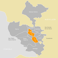 Zone métropolitaine Monterrey
