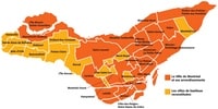 carte Montréal arrondissements banlieue
