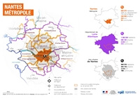 Carte Nantes métropole