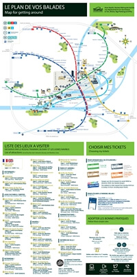 Carte Nantes touristique lieux à visiter