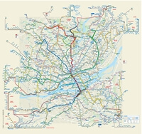 Carte Nantes transport rue