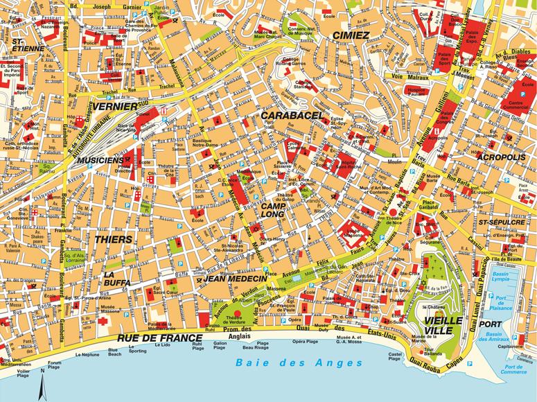 Cartograf fr Carte  de Nice 