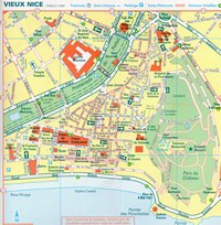 Carte du vieux nice