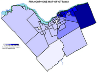carte population Ottawa français
