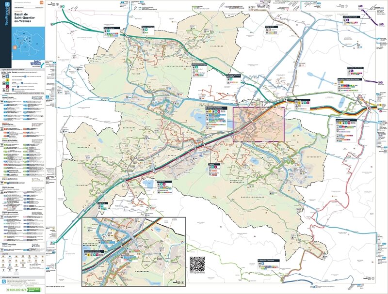 Grand plan transport Saint-Quentin-en-Yvelines
