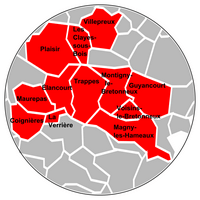 Carte commune Saint-Quentin-en-Yvelines