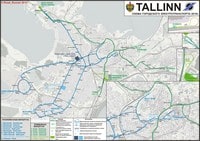 carte Tallinn transports en commun