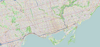 Grande carte Toronto