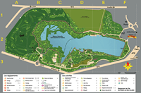 Carte île de loisirs Trappes