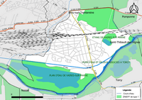 Carte Vaires-sur-Marne zone naturelle