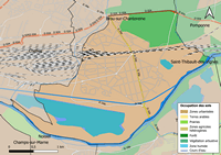 Carte occupation sol Vaires-sur-Marne