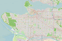 Grande carte Vancouver