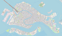 Carte Venise détaillée