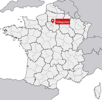 Carte localisation Villepinte